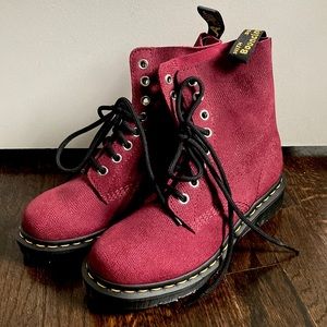 The Original Doc Marten’s Cherry Pascal Ankle Boots